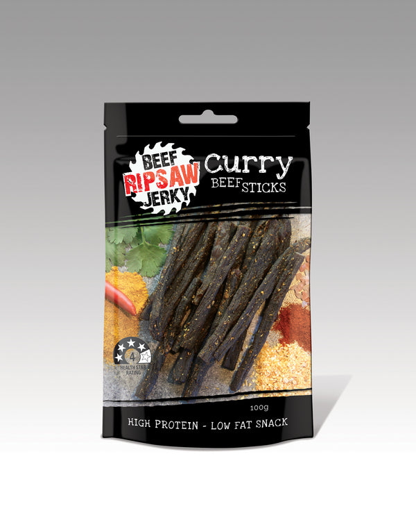 CURRY BEEF STICKS (Stokkies)